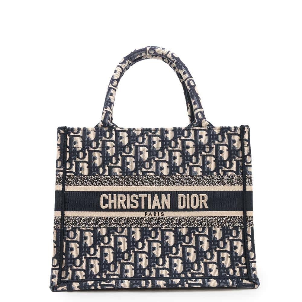 Christian Dior Tote Bag Book Oblique Canvas Trotter